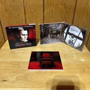 Sweeney Todd Demon Barber of Fleet Street Deluxe Edition Soundtrack CD Tested